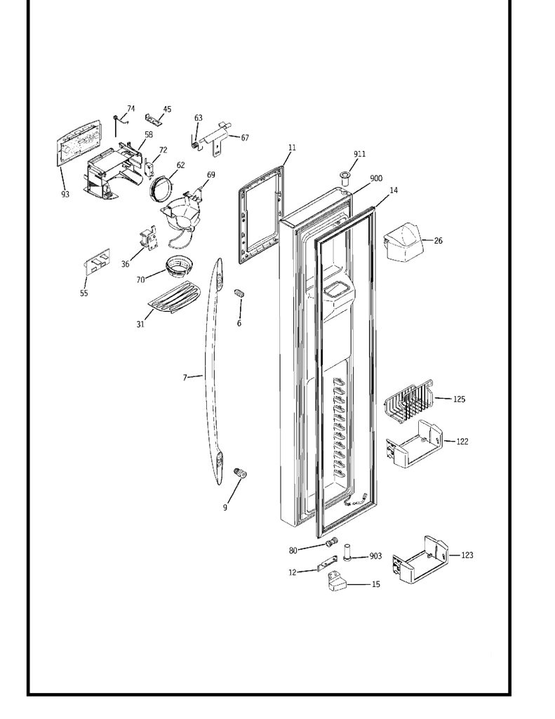 MÓDULO ESTANTE FF FIJO WR71X10630 CKD1550030 CKD1550030