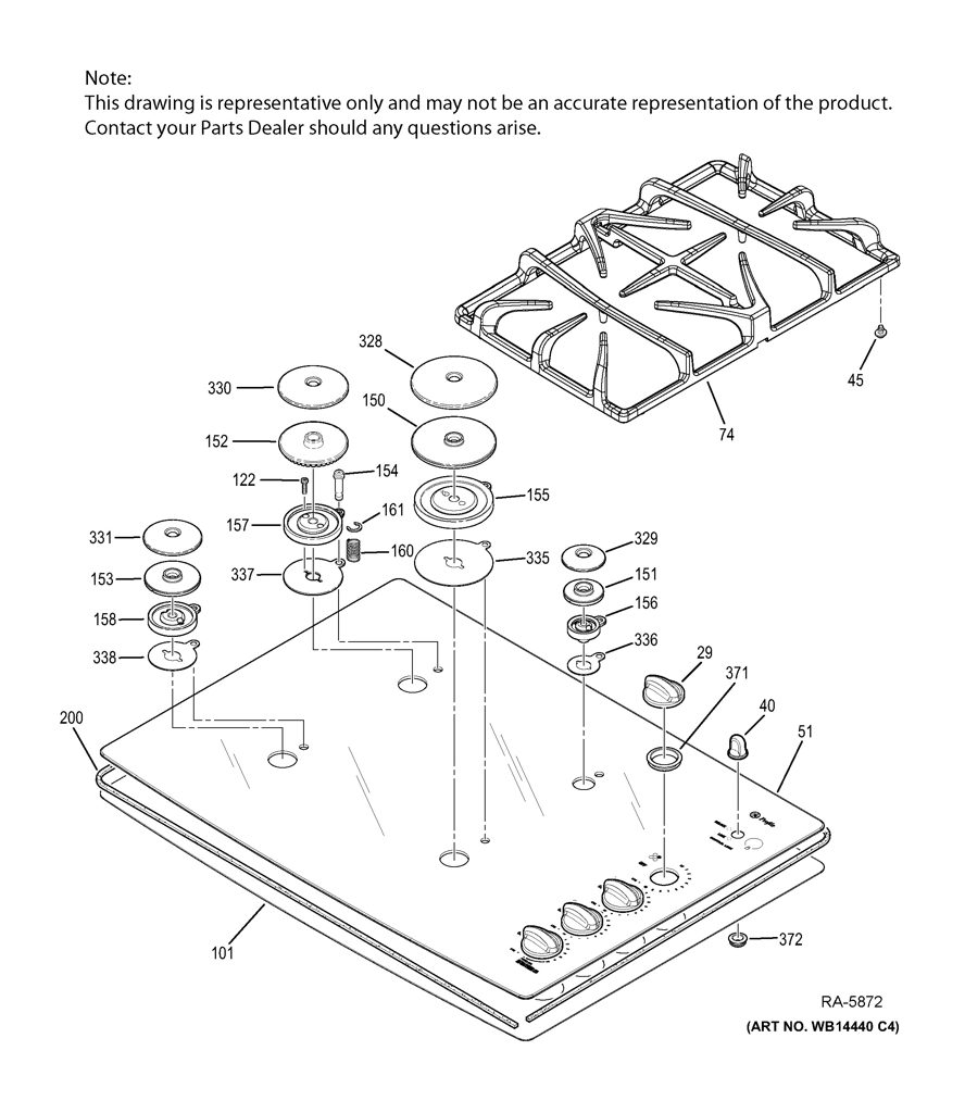 Spark Module - (4+0) WB13T10046 CKD1550928 CKD1550928