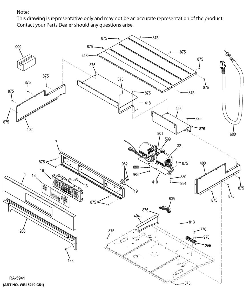 ELEMENTO ASADOR Assembly WB44T10128 CKD1551028 CKD1551028