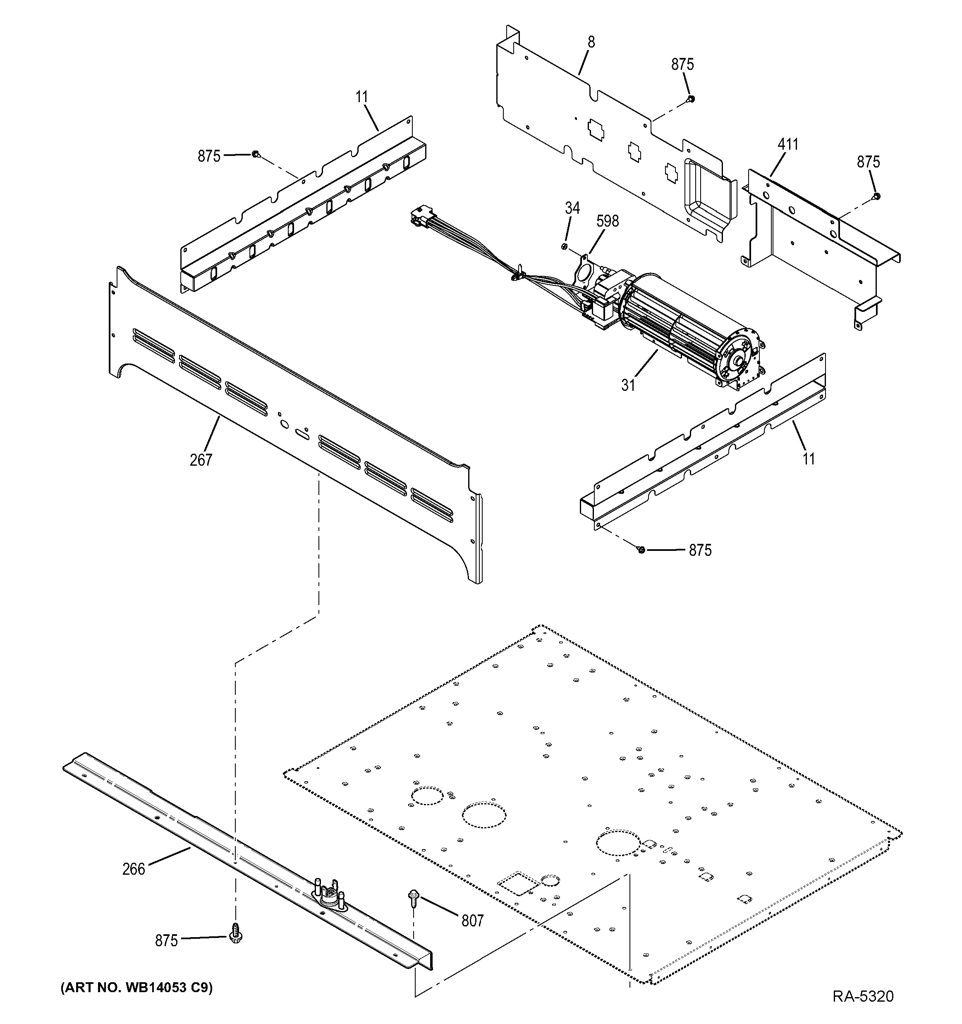 BORDE VERTICAL LATERAL Acero Inoxidable WB07T10792 CKD1551453 CKD1551453
