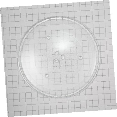 Plato Giratorio de Vidrio para Microondas WB39X10032 CKD1553567 CKD1553567
