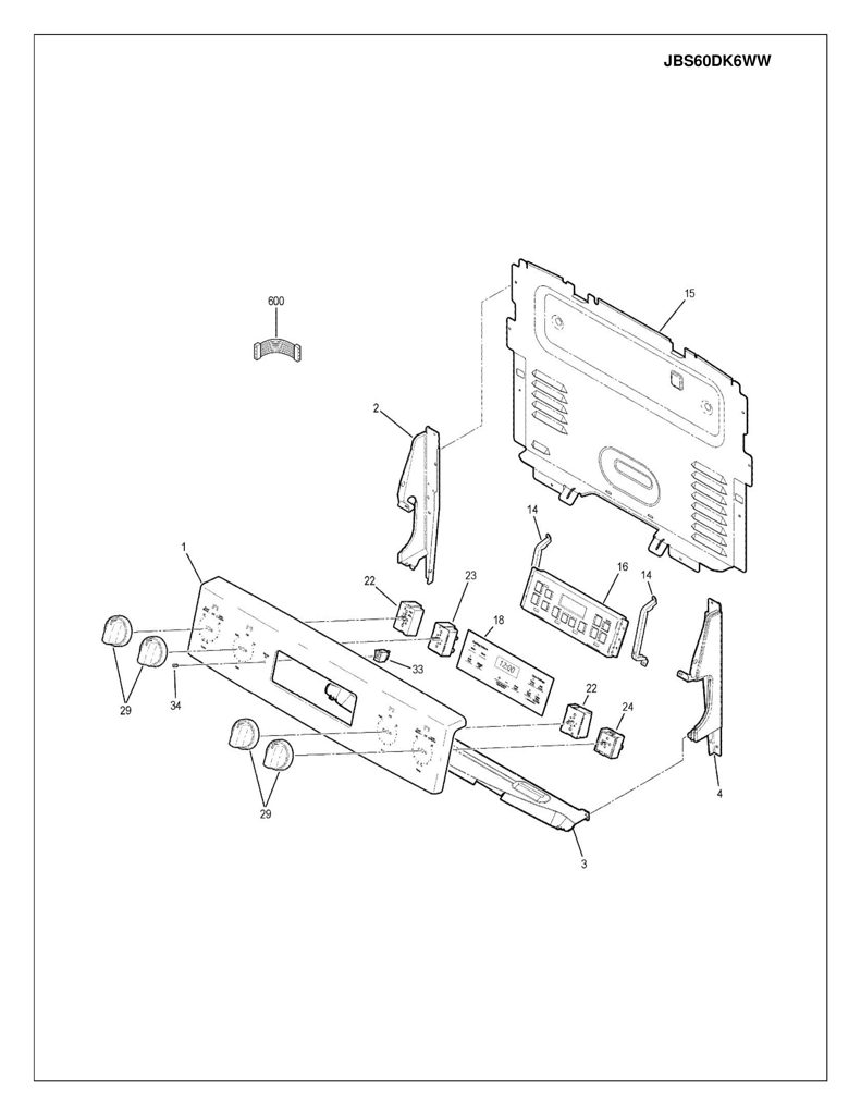 PANEL LATERAL Blanco WB56X28884 CKD1553750 CKD1553750