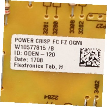 CONTROL ELECTRÓNICO W10915648 CKD1555884 CKD1555884