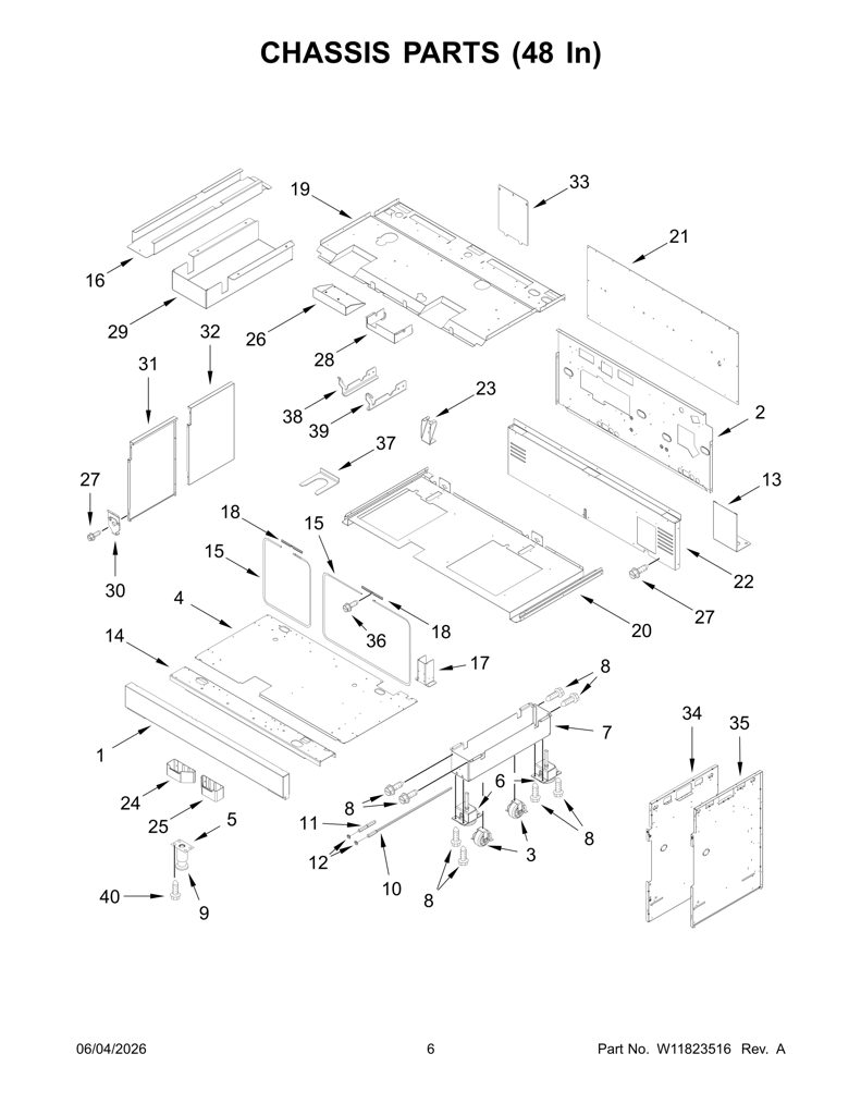 COVER-FOOT W11199178 CKD1556106 CKD1556106
