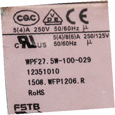 Termostato de control de temperatura WP67003000 CKD1559246 CKD1559246