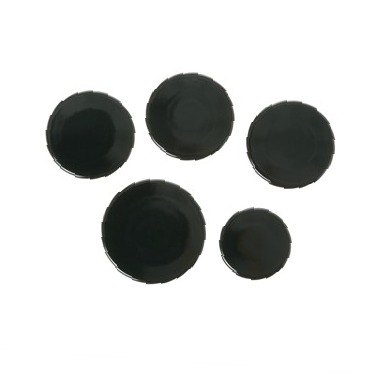 Kit de tapas de quemador - Negro WB29X22306 CKD1560322 CKD1560322