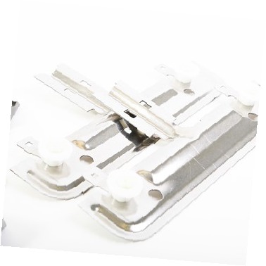 Kit de ajuste de estante superior - Ruedas blancas, lados izquierdo y derecho W10712395 CKD1561229 CKD1561229