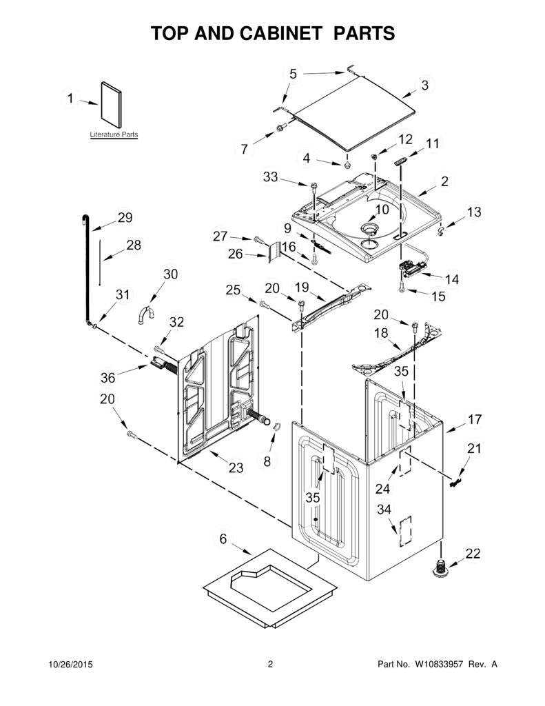 HINGE W10594147 CKD1562238 CKD1562238