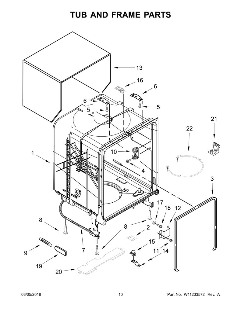 CLIP - TERMOSTATO W10539489 CKD1563241 CKD1563241