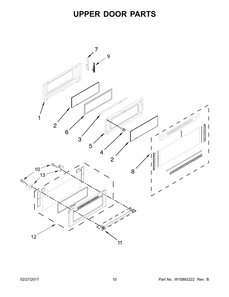 SOPORTE DE MONTAJE W10645182 CKD1564191 CKD1564191