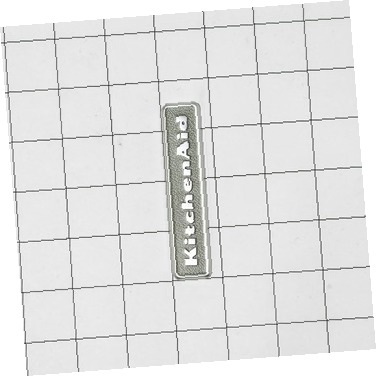 Placa de identificación - Acero inoxidable WPW10243391 CKD1564276 CKD1564276