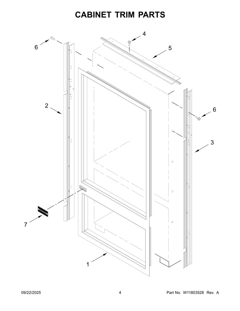 BORDE-GABINETE 2314020 CKD1564521 CKD1564521