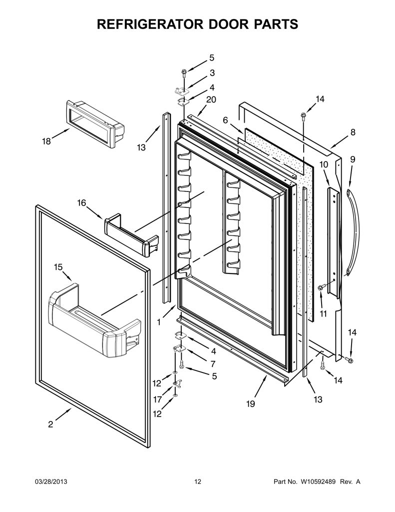 CONTROLADOR CAJÓN W10323749 CKD1564603 CKD1564603