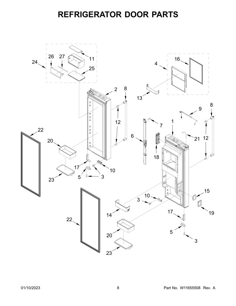 BASE W10795523 CKD1564684 CKD1564684