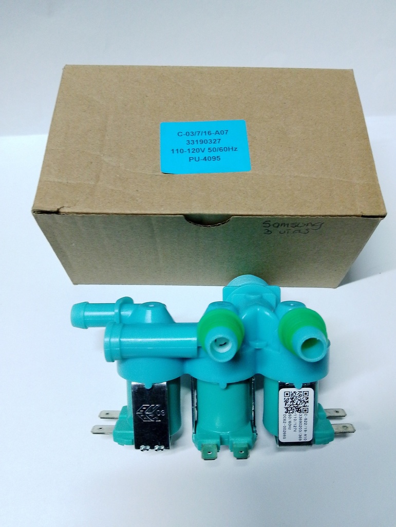 Válvula Solenoide de 3 Vías para Lavadora Samsung CKD91218