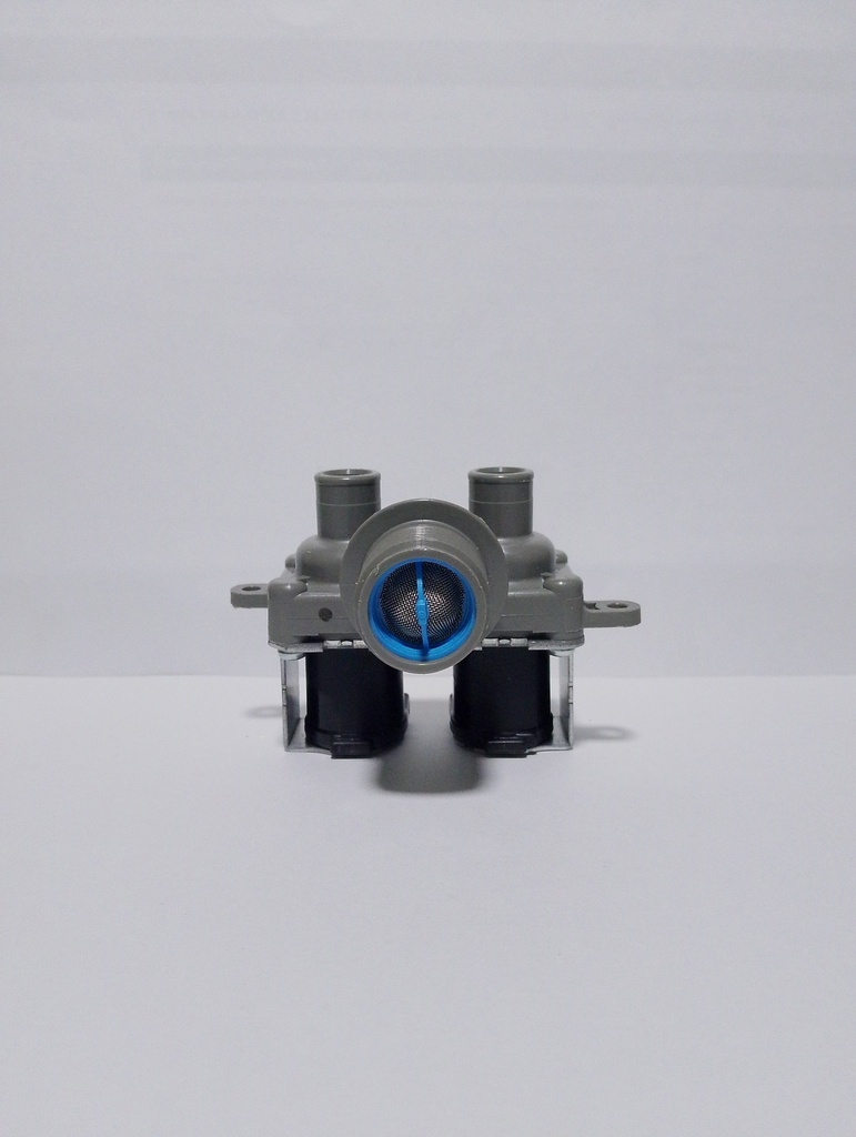 Válvula solenoide doble Electrolux para lavadora CKD91200