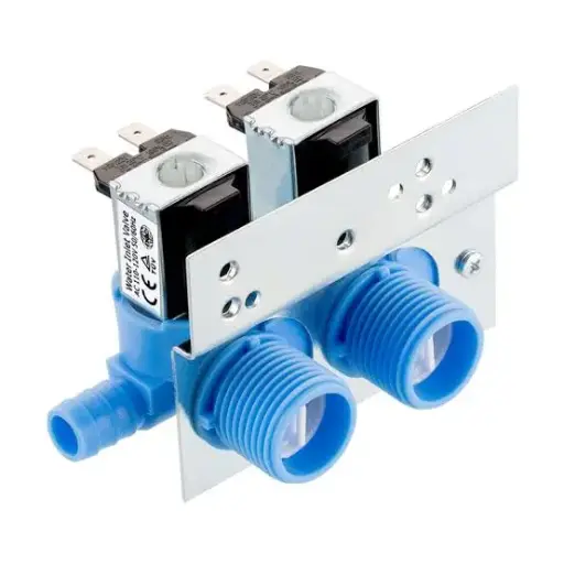 Válvula Solenoide Doble Whirlpool Americana Original para Lavadora CKD91257