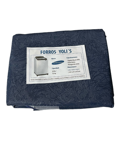 Cubierta para lavadora Samsung azul (107x61x67 cm) CKD90456