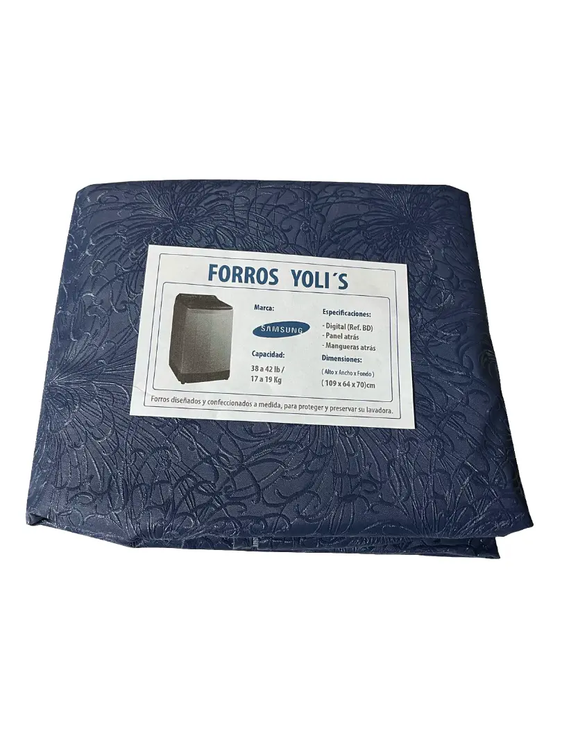 Cubierta para lavadora Samsung azul (109x64x70 cm) CKD90460
