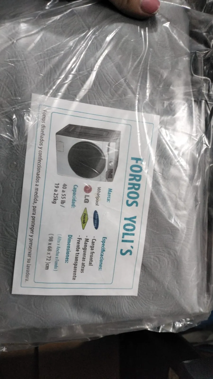 Revestimiento Gris para Lavadora Carga Frontal CKD91778