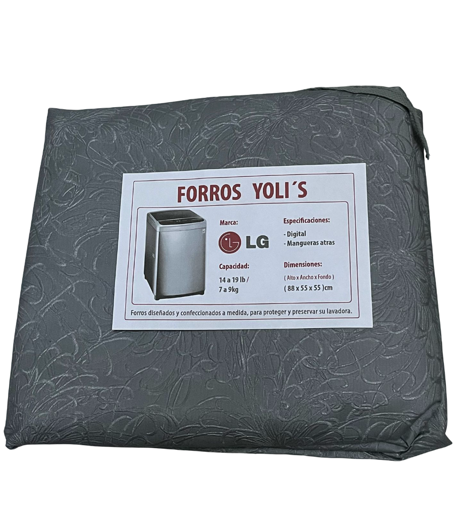 Cubierta Digital Gris para Lavadora LG (88x55x55 cm) CKD90479