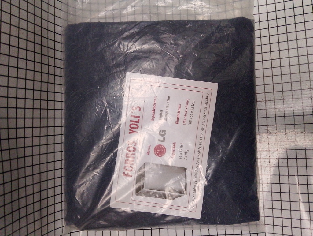 Cubierta para lavadora LG de carga superior - 88x55x55 cm CKD90409