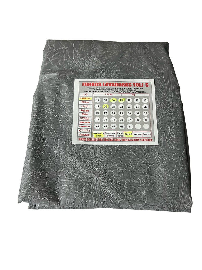 Cubierta gris para lavadora Samsung de carga superior 13kg CKD90443