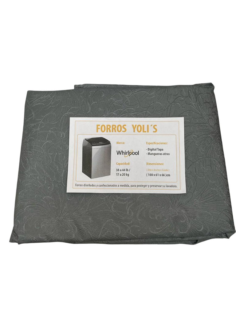 Cubierta para Lavadora de Carga Superior Gris 38-44lb CKD90469