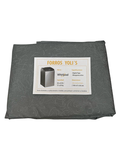 Cubierta para Lavadora de Carga Superior Gris 38-44lb CKD90469