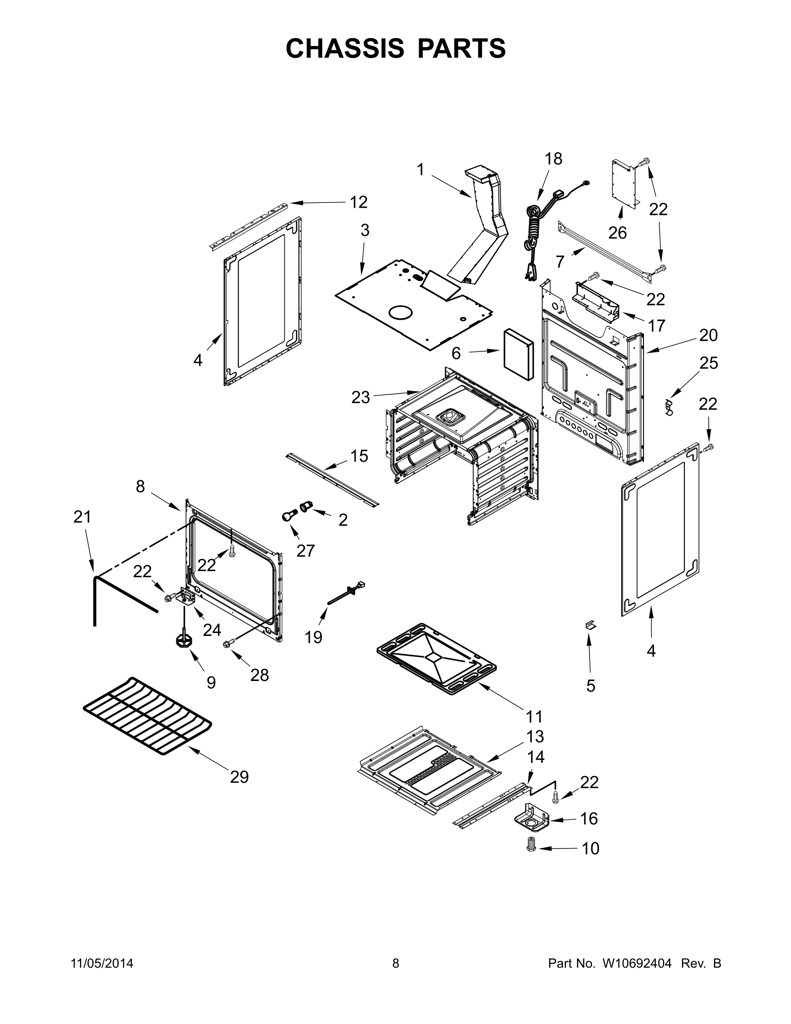COVR-ACESS W10538845 CKD1571002 CKD1571002