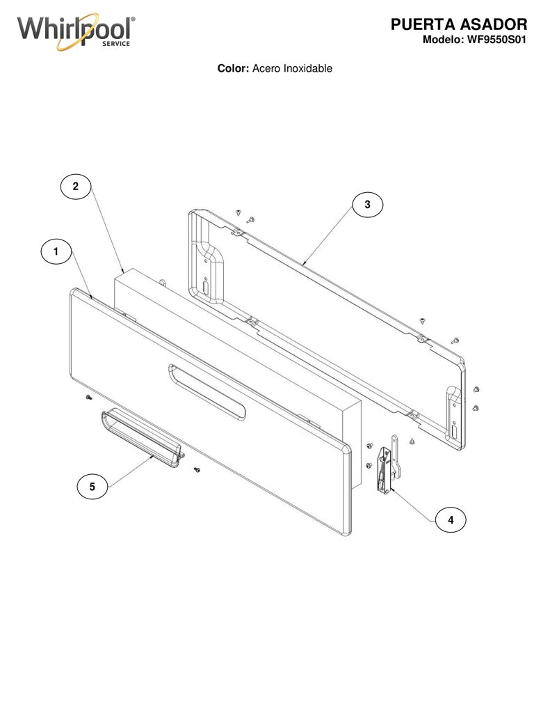 MANIJA-PUERTA W10495568 CKD1571004 CKD1571004