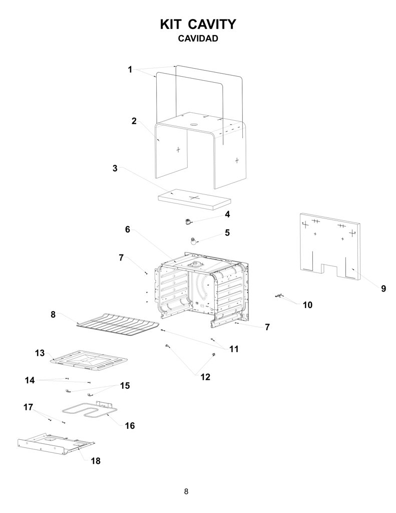 INSULATION W10537475 CKD1571008 CKD1571008