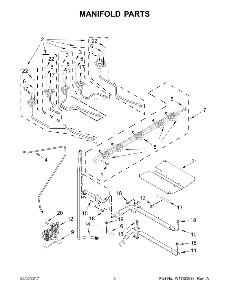 EMBUDO-ORIFICIO W10907865 CKD1571384 CKD1571384