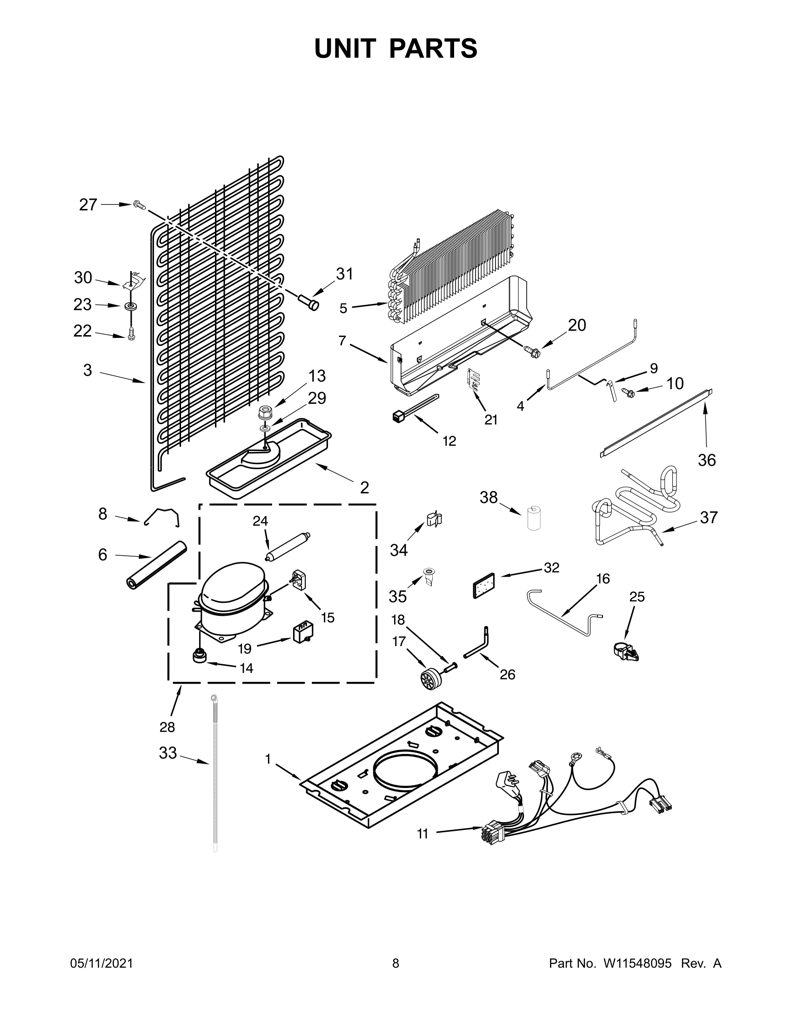 TUBO W11424164 CKD1572054 CKD1572054
