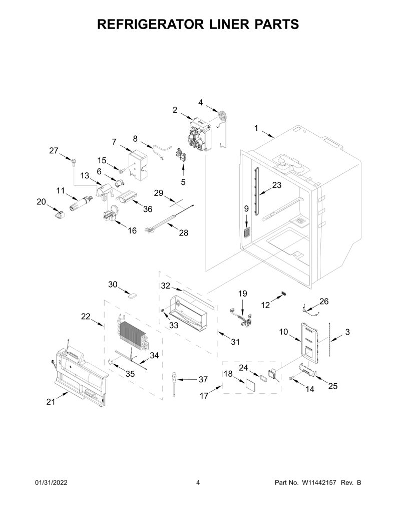CLIP W10909562 CKD1573119 CKD1573119