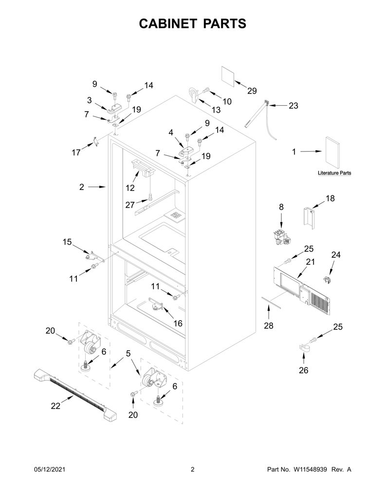 ABRAZADERA-TUBO W10485986 CKD1573375 CKD1573375