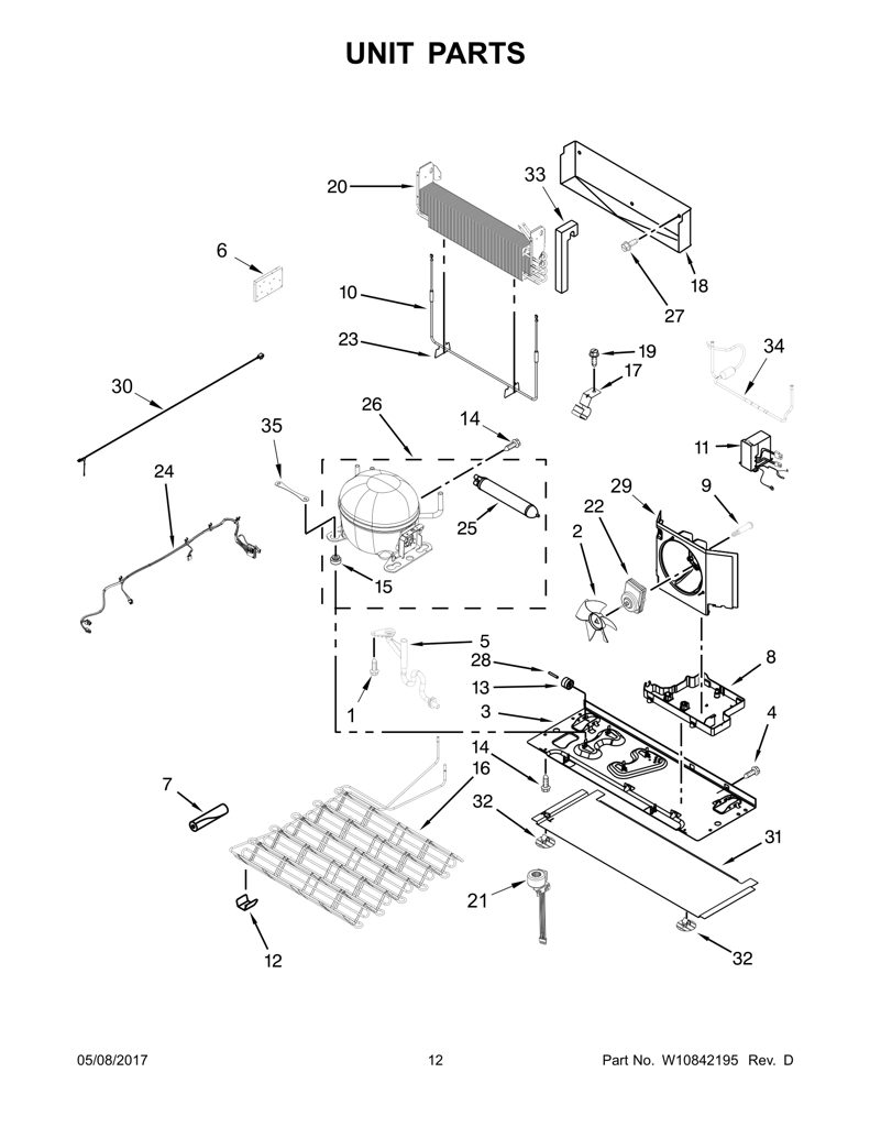 EMPAQUE W10491355 CKD1573468 CKD1573468