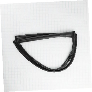 Empaque de Puerta - Negro W10407215 CKD1573606 CKD1573606