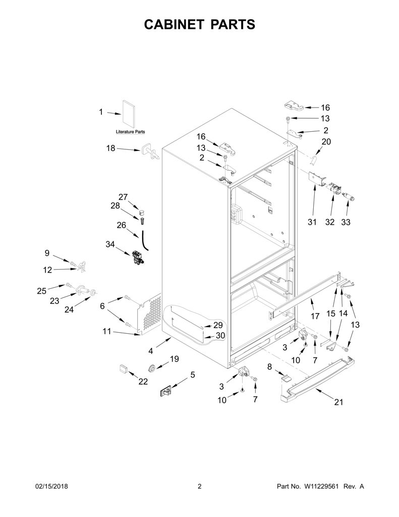 TUBO-AGUA W10449880 CKD1573659 CKD1573659