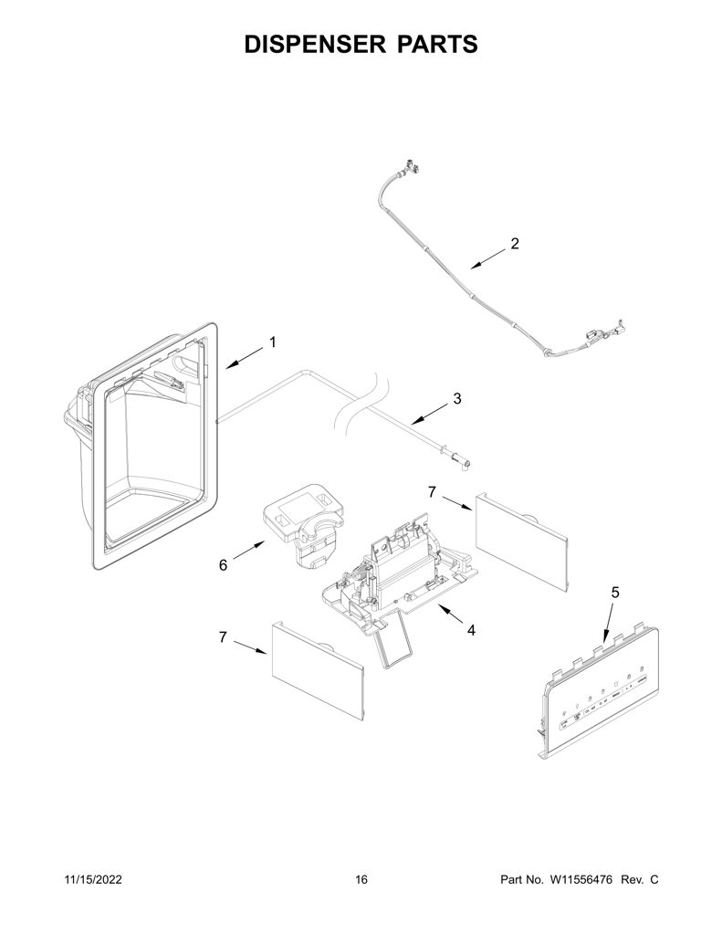 ARNES-CABLE W10913117 CKD1573688 CKD1573688